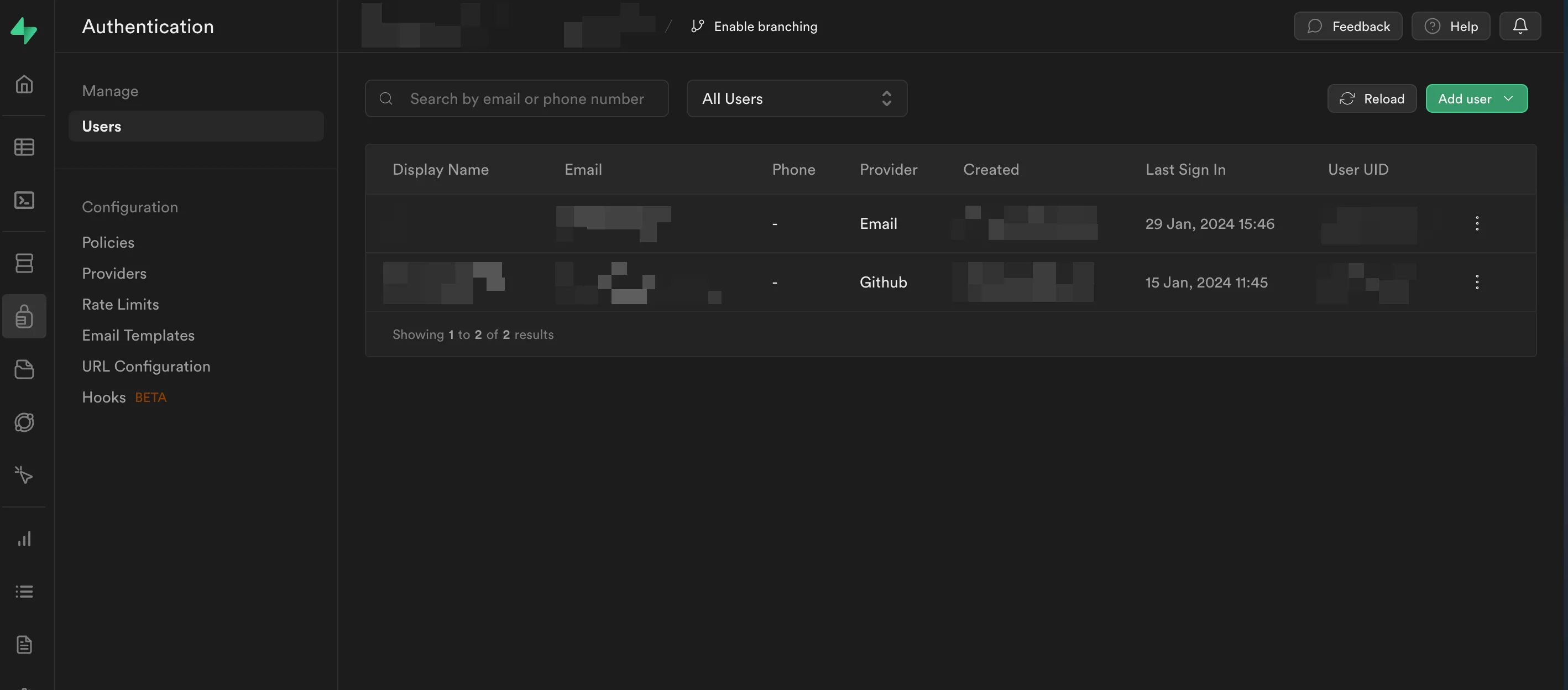User Management